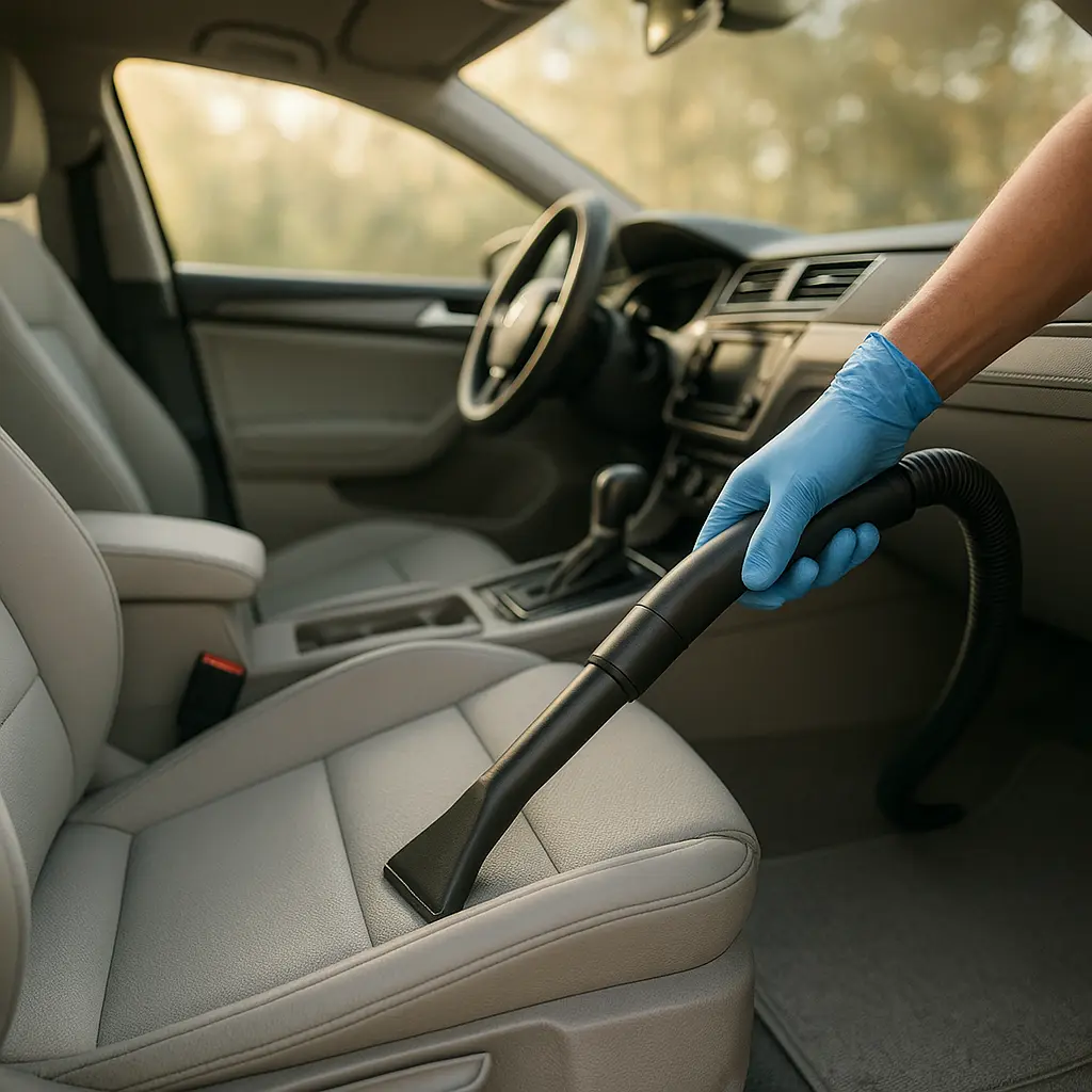 Čištění interiéru